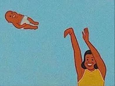 Cota para perguntar quando vêm os filhos