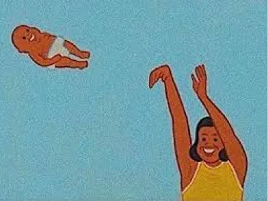 Cota para perguntar quando vêm os filhos
